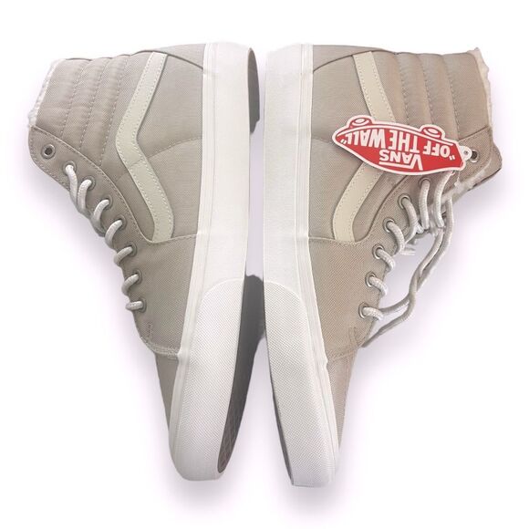 NWT Men’s Vans SK-8 Hi Cordura Sherpa Beige Size 11.5 - Picture 1 of 12